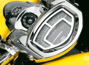 Mřížka tachometru Highway Hawk pro motocykly YAMAHA XVS1300A Midnight Star